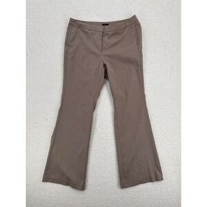 Worthington Modern Fit Taupe Tan Bootcut Career Dress Pants Size 14